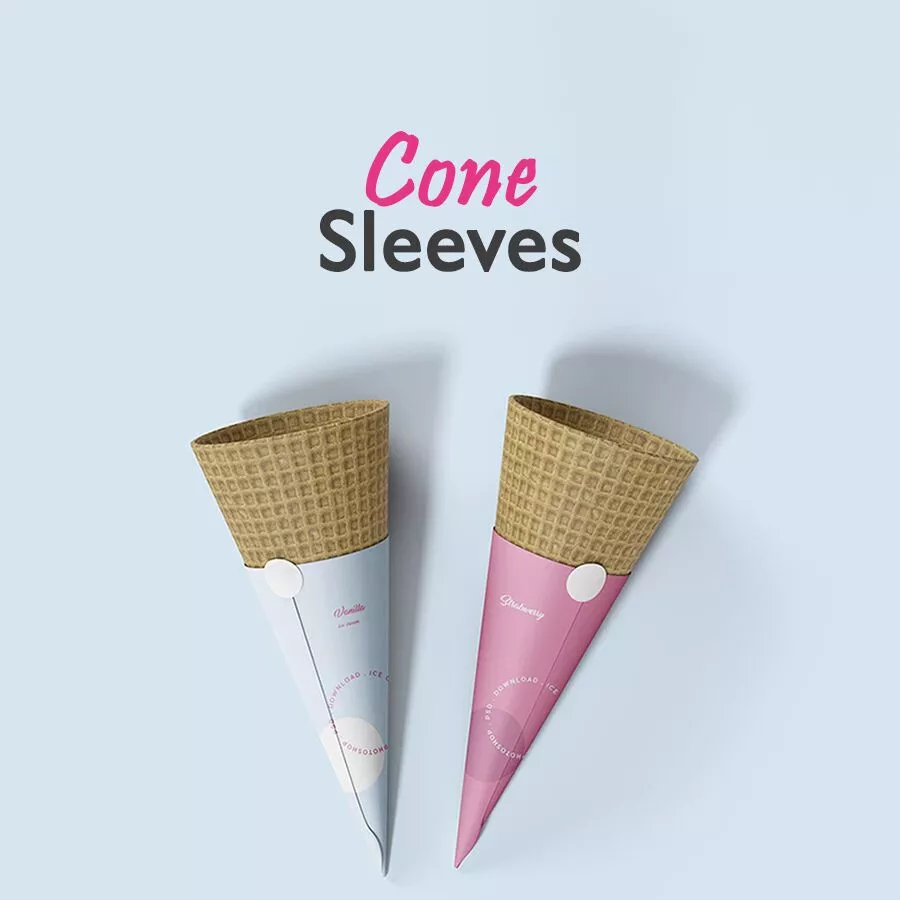 Ice Cream Cone Sleeves